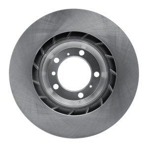 Porsche Panamera Brake Rotor (1) - Rear - R1 Concepts - Drilled & Slotted - Silver - `07-`16